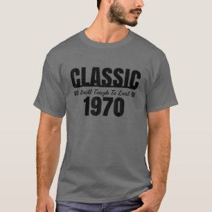 Klassische Bauweise bis Ende 1970 Geborenes Geburt T-Shirt