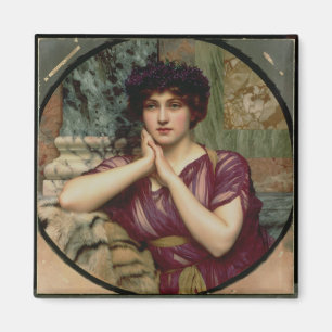 Klassische Beauty, 1901 (Öl auf Leinwand) Magnet