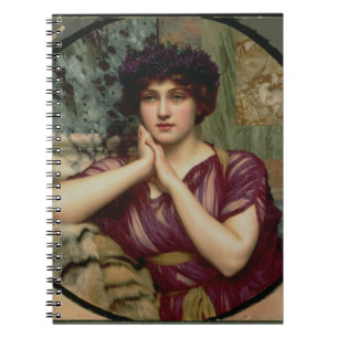 Klassische Beauty, 1901 (Öl auf Leinwand) Notizblock