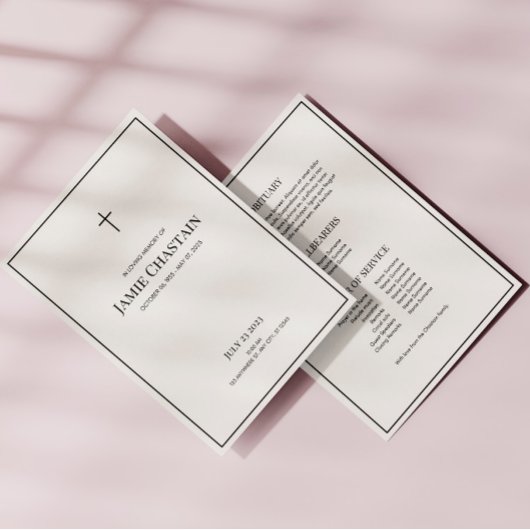 Klassische Beerdigung der Erinnerung Programm