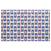 Klassische Belize-Flagge Stoff (Fat Quarter (45,7 x 55,9 cm))
