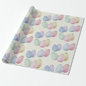 Klassische bemalte Ostereier Geschenkpapier (Ungerollt)