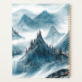 Klassische Berge Malerei Inspiration Zitat 3 R Planer (Rückseite)