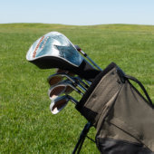 Klassische Berge zeichnen inspirierendes Zitat Golf Headcover (In SItu)