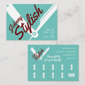 Klassische berufliche Deckentreue inklusive Blau Visitenkarte (Vorne/Hinten)