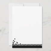 Klassische Berufliche Einladung (Rückseite)