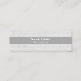 Klassische berufliche graue Minigeschäfts-Karten Mini Visitenkarte