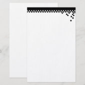 Klassische Berufliche Stationerie Briefpapier (Vorne/Hinten)