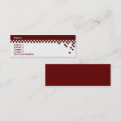 Klassische berufliche Visitenkarte (Vorne/Hinten)