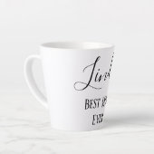 Klassische beste Mama je Milchtasse (Linke Ecke)