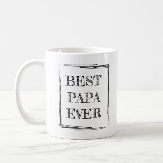KLASSISCHE BESTE PAPA JE KAFFEETASSE (Links)
