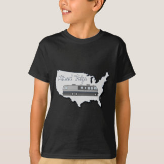 Klassische BewegungsZuhause USA-Straßen-Reise T-Shirt