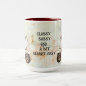 KLASSISCHE BEWERTUNG UND EIN BISSCHEN SMART-ASSY TASSE (Zentrum)