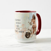 KLASSISCHE BEWERTUNG UND EIN BISSCHEN SMART-ASSY TASSE (VorderseiteRechts)