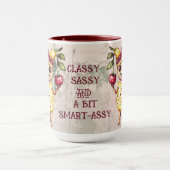 KLASSISCHE BEWERTUNG UND EIN BISSCHEN SMART-ASSY TASSE (Zentrum)