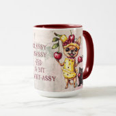 KLASSISCHE BEWERTUNG UND EIN BISSCHEN SMART-ASSY TASSE (VorderseiteRechts)