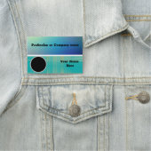 klassische Bezeichnung für den Beruf Namensschild (Beispiel)