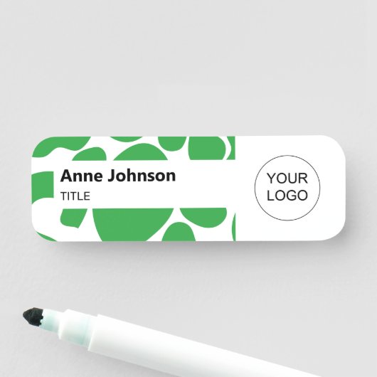 Klassische Bezeichnung Namensschild (Beispiel)