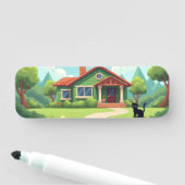 Klassische Bezeichnung Namensschild (Beispiel)