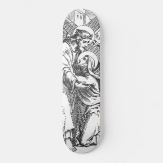 Klassische biblische Kunst Skateboard