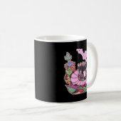 Klassische Bienengees der 70er Jahre Kaffeetasse (VorderseiteRechts)