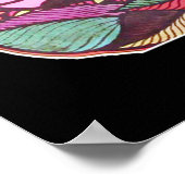 Klassische Bienengees der 70er Jahre Poster (Ecke)