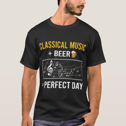 Klassische Biermusik T-Shirt (Vorderseite)