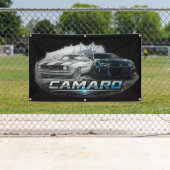 Klassische bis moderne Camaro-Muscle-Car-Evolution Banner (Insitu)