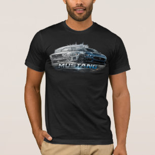 Klassische bis moderne Mustang-Muscle-Car-Evolutio T-Shirt