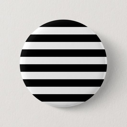 KLASSISCHE BLACK- UND WEISSSTREIFEN BUTTON (Vorderseite)