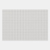 Klassische Blätter Blumenmuster auf Grau Schwarz (Vorderseite 2)