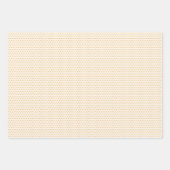 Klassische Blätter Blumenmuster auf Ockergelb (Vorderseite 2)