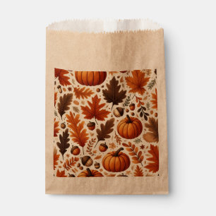 klassische Blätter/Kürbisse/Akkorde Herbst Geschenktütchen