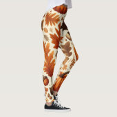 klassische Blätter/Kürbisse/Akkorde Herbst Leggings (Rechts)