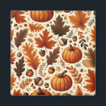 klassische Blätter/Kürbisse/Akkorde Herbst Magnet<br><div class="desc">.</div>