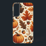 klassische Blätter/Kürbisse/Akkorde Herbst Samsung Galaxy Hülle<br><div class="desc">.</div>
