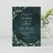 Klassische Blätter träumliches Drama, Einladung (Stehend Vorderseite)