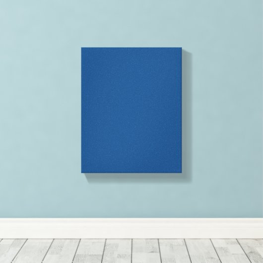 Klassische blaue Farbe Leinwanddruck (Insitu (Holzboden))