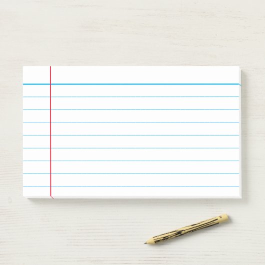 Klassische, blaue Post-it-Noten Post-it Klebezettel (Auf Schreibtisch)