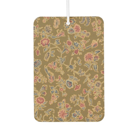 Klassische Blume Chintz Hübsch Soft Floral Design Autolufterfrischer (Vorderseite)