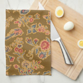 Klassische Blume Chintz Hübsch Soft Floral Design Geschirrtuch (Viertel Falte)