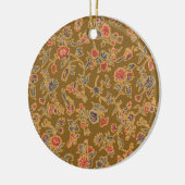 Klassische Blume Chintz Hübsch Soft Floral Design Keramik Ornament (Links)