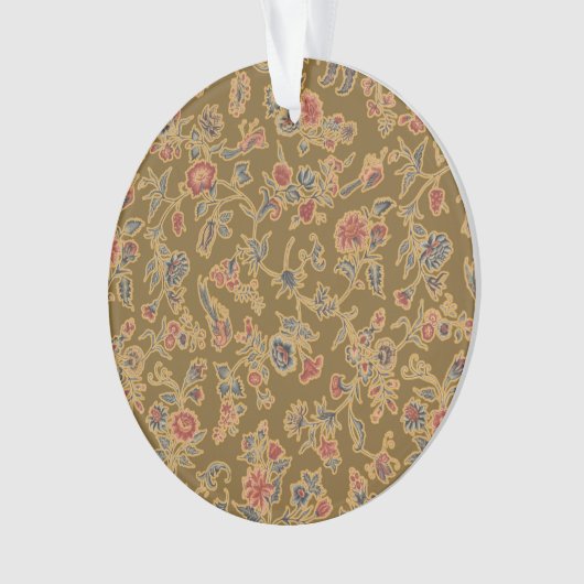 Klassische Blume Chintz Hübsch Soft Floral Design Ornament (Vorderseite)