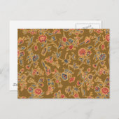 Klassische Blume Chintz Hübsch Soft Floral Design Postkarte (Vorne/Hinten)