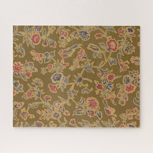 Klassische Blume Chintz Hübsch Soft Floral Design Puzzle (Horizontal)
