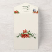 Klassische Blumenkirche All In One Einladung (Außenbereich)