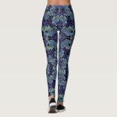 Klassische Blumenmuster-Leggings Leggings (Rückseite)