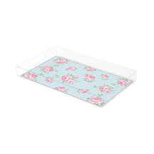 Klassische Blumenrosa und Niedliche Polka-Dot
