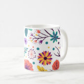 Klassische Blumenzusammensetzung Kaffeetasse (VorderseiteRechts)