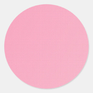 Klassische Blush Pink Trendy Blank Template Runder Aufkleber